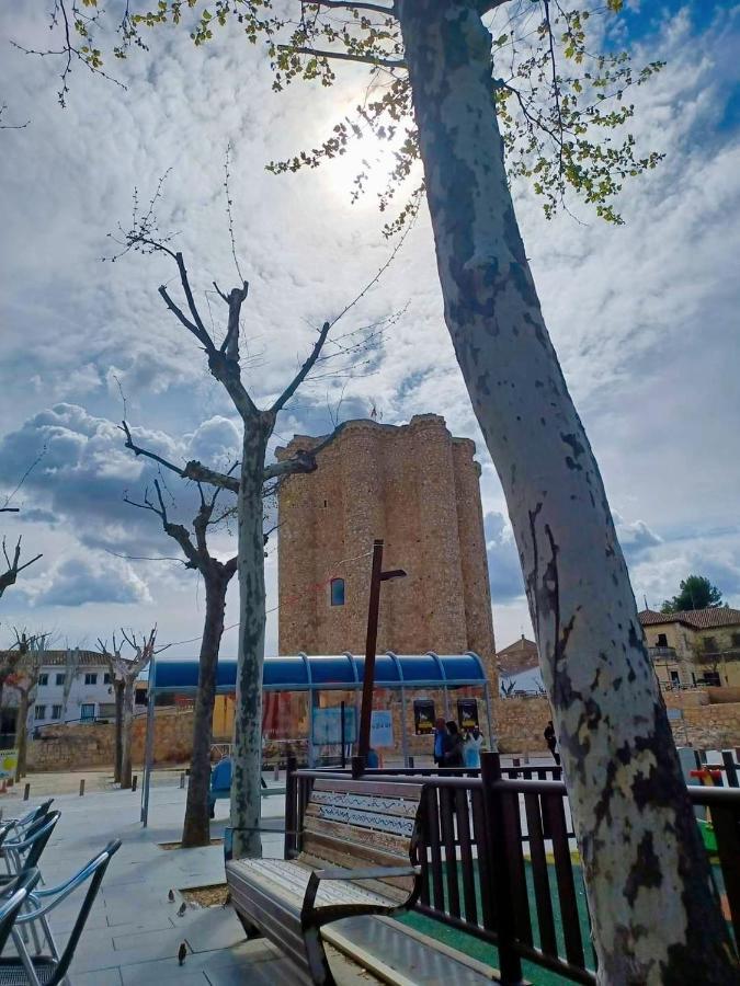 דירות Villarejo de Salvanés Casa Luzon, Terraza-Solarium Con Ducha Y Salon Rustico מראה חיצוני תמונה